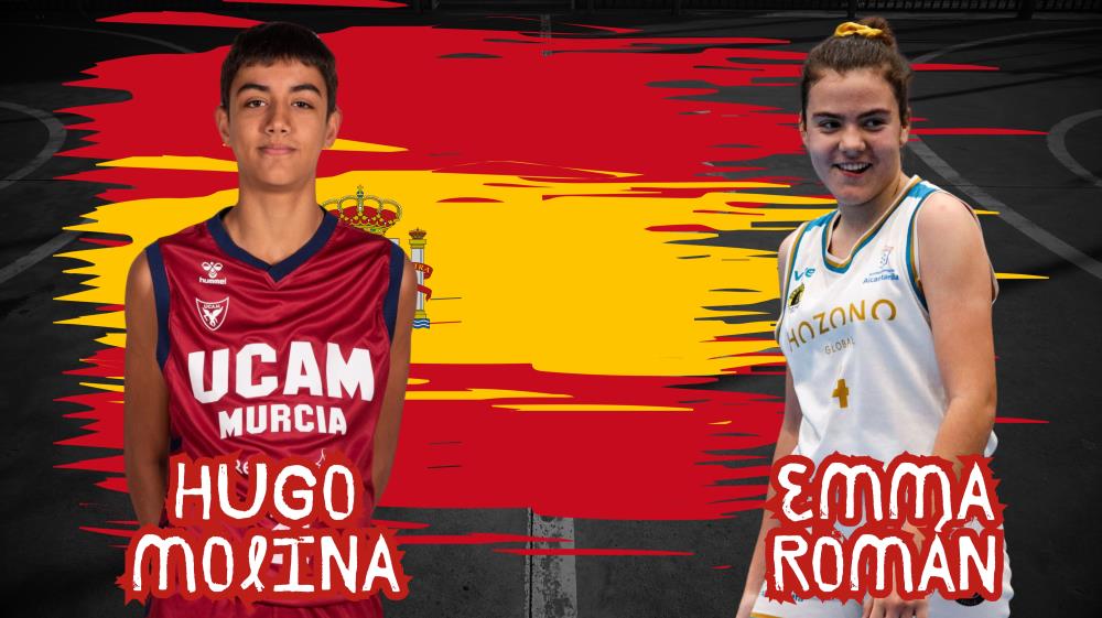 Hugo Molina y Emma Román, convocados con las categorías inferiores de la Selección