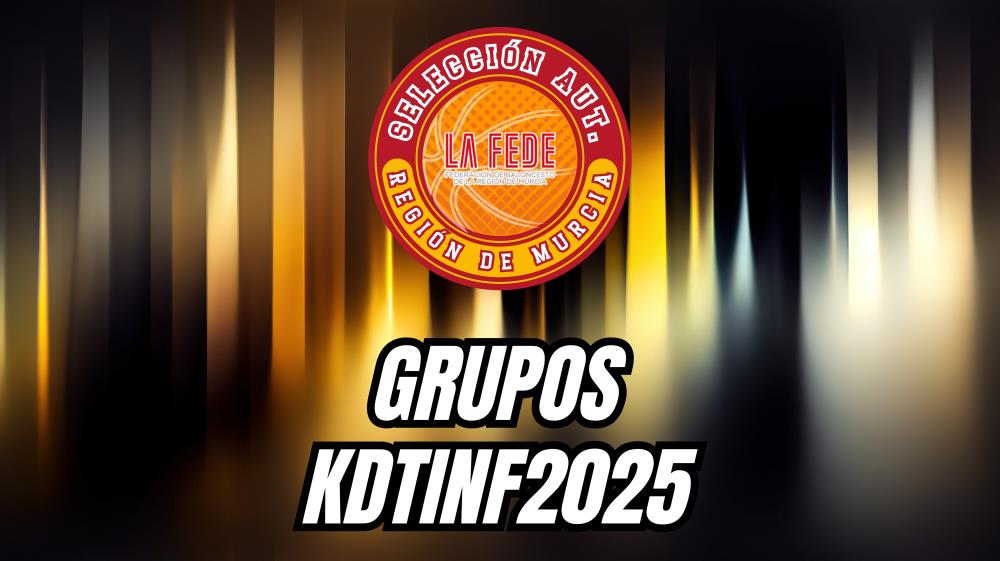 Composición de grupos para el KDTINF 2025