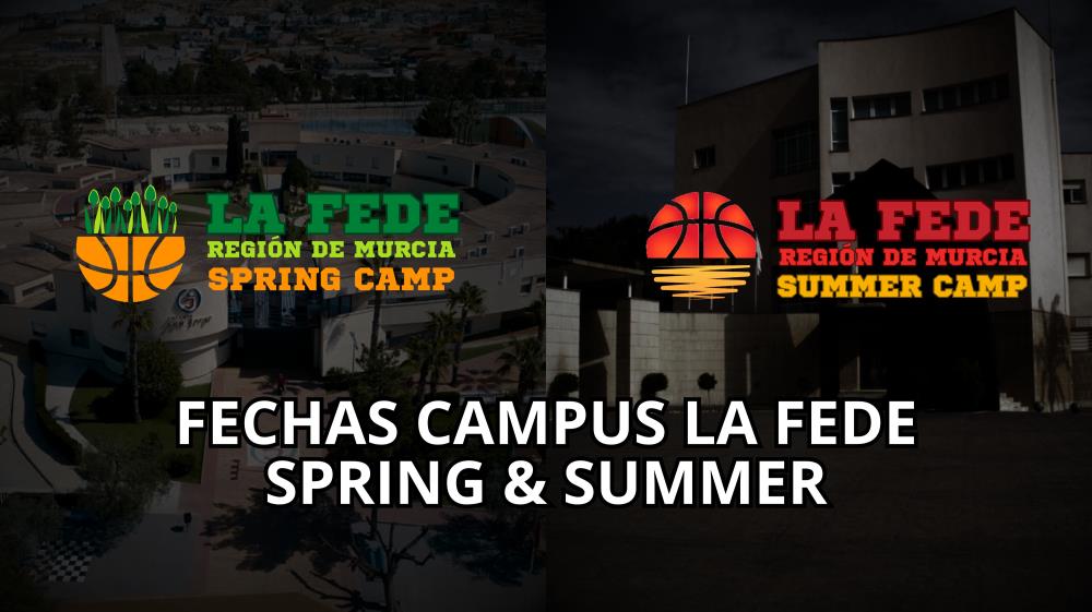 Los campus de primavera y verano de La FEDE ya tienen fecha